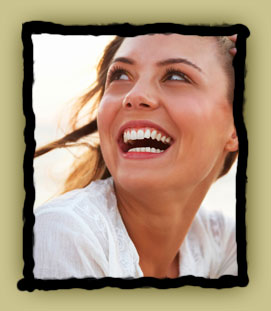 stock photo of a smiling woman